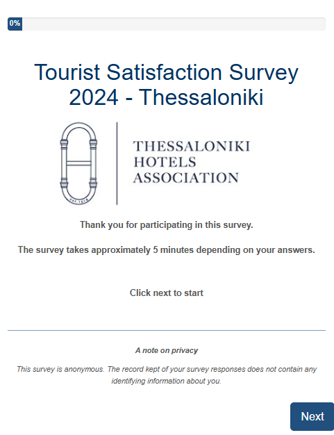 Satisfaction Survey Thessaloniki